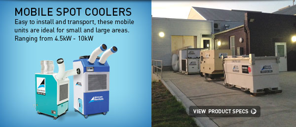 Mobile Spot Coolers by Aircon Rentals
